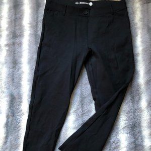 Betabrand Yoga Pant Dress Pants Black Large Petite